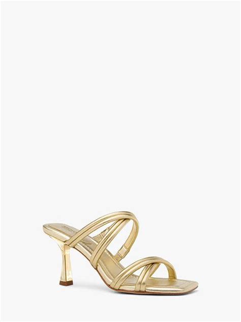 michael kors corrine patent leather bootie|Michael Kors corrine sandals.